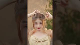 Very easy And Super simple textured side braid hair style #hair #shorts #hairstyle #youtube