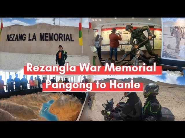 Pangong to Hanle | Rezang La War Memorial | Spiti & Ladakh Trip 2023