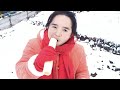 贵州冰天雪地，苗大姐雪中拔萝卜，啃甘蔗，冰爽得很#农村生活
