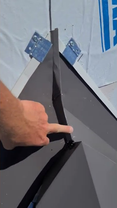 standing seam metal roof valley connection