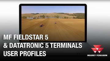 MF FieldStar 5 & Datatronic 5 Terminals | User Profiles