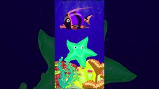 Lullaby for babies to go to sleep fish animation Bedtime Lullaby For Sweet Dreams Shorts #014