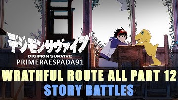 Digimon Survive: All Part 12 Wrathful Route Story Battle