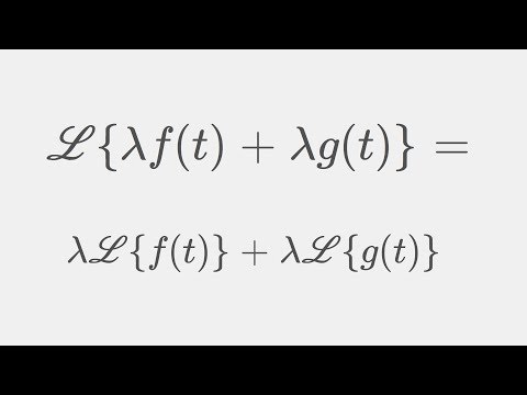Laplace transform: Showing
