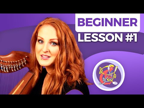 Irish Harp Lesson 1  The Basics Start Here