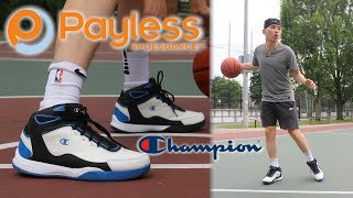 Testing CHEAP Champion Basketball Shoes from Payless!