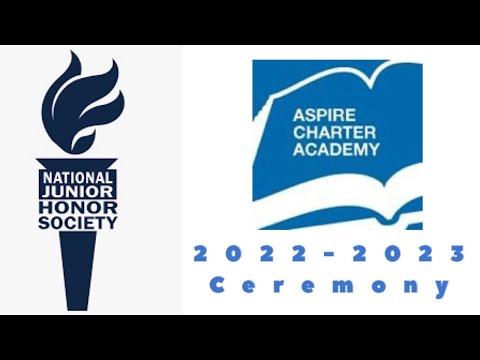 Aspire Charter Academy National Junior Honor Society Ceremony