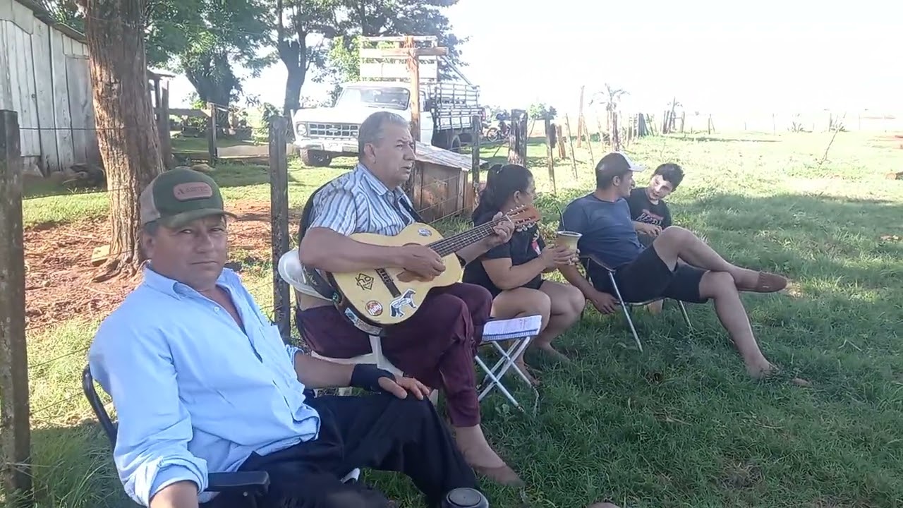 Louvor campeiro em rincao dos Ribas   propriedade administrativa de Amauri quaresma 
