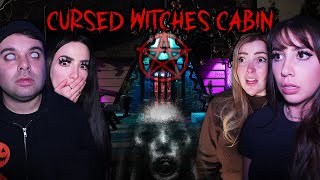 PSYCHIC VISITS CABIN CURSED BY A WITCH! (EXTREMELY HAUNTED)