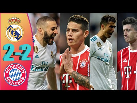 Real Madrid vs Bayern Munich (2 2)(agg 4 3) | UCL Semi-Finals - 2017/18 | Extended Highlights