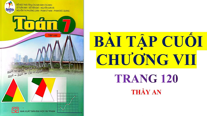 Bài 30 trang 120 sách giáo khoa toán lớp 7 năm 2024