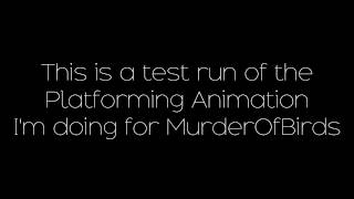 Platforming Animation: Test Run (MurderOfBirds RWBY Grimm Eclipse Playthrough)[Speed Paint]