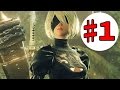 ♯1【1周目】これは呪いか。それとも罰か。「ニーア オートマタ」を初見実況プレイ!【NieR:Automata】