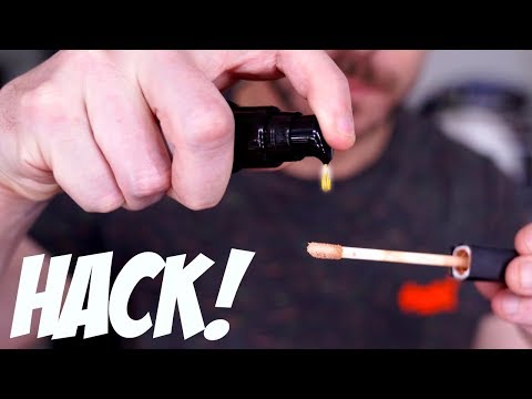 TRANSFORM DRY CAKEY CONCEALER INSTANTLY! CONCEALER HACK!