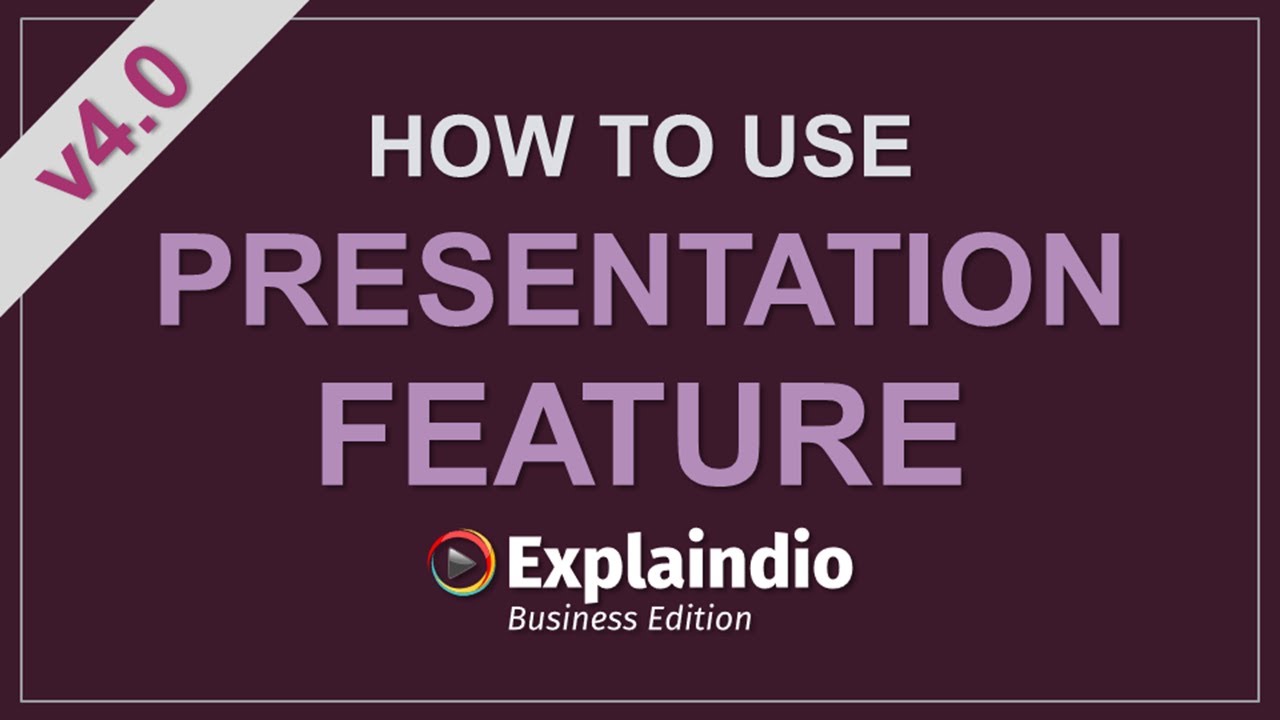 presentation mode meaning