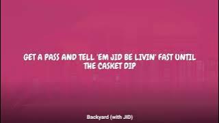 TiaCorine - Backyard (with JID) (Lyrics)