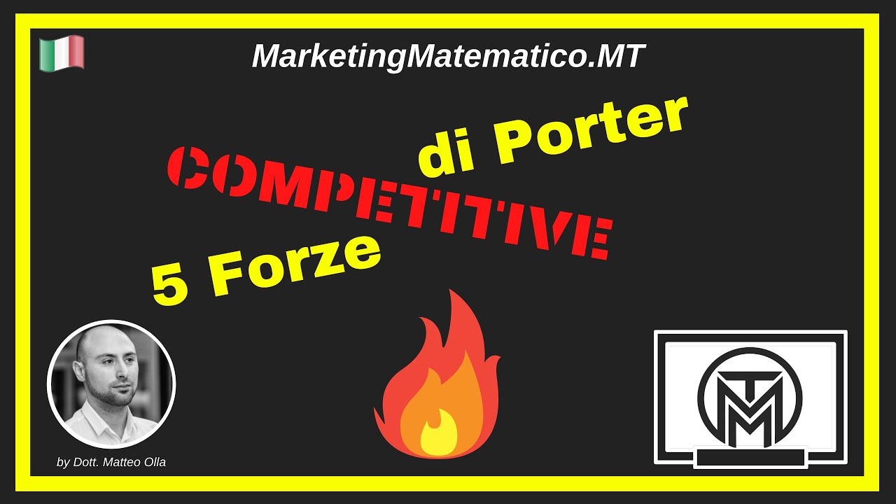 Marketing Matematico: le 5 Forze di Porter (Modello delle Forze Competitive) - Serie Business Basics