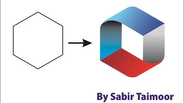 3D logo design in Coreldraw  | Logo designing |  Coreldraw tutorial | @SabirTaimoor