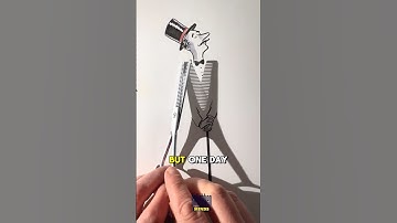 Shadow Art: He Turns Everyday Objects Into MAGIC! #shorts