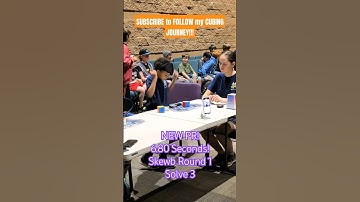 DOUBLE FIST PUMP! NEW SKEWB PR! 6.80 Seconds! HCDJVC 24