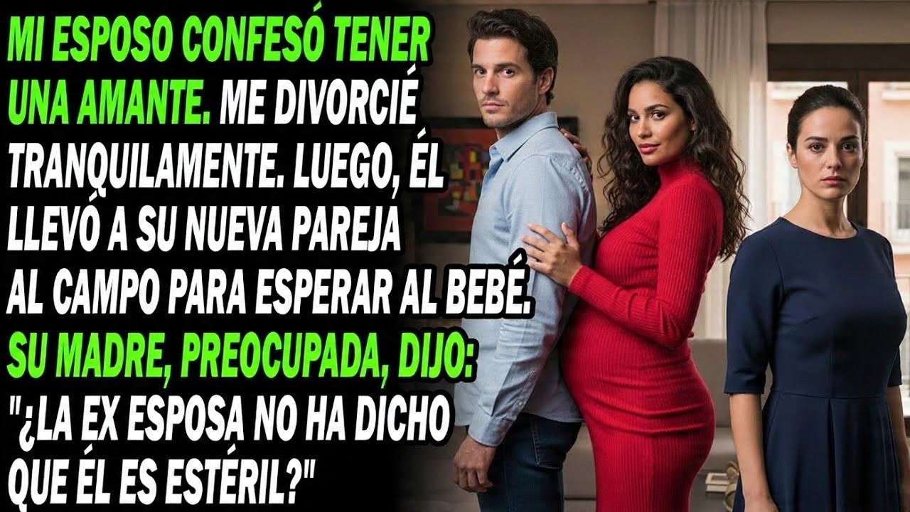 Esposo Infiel; Acepté Divorcio.😈🤰 Llevó Embarazada A Casa. Suegra ¡Eres Estéril!... 🫨