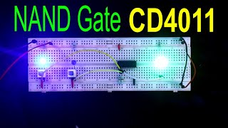 CD4011 | NAND Gate IC CD4011 | Digital Electronics