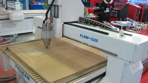 China Philicam 1325 single spindle wood cnc router machine