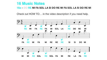 Bass clef (F clef) step-by-step: Learn how to read the note RE in 2 minutes (16 notes - 2024)