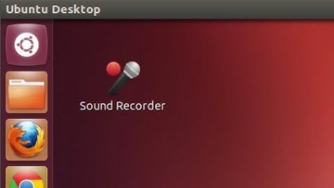Ubuntu 12.04 - Creating Desktop Shortcut for Sound Recorder