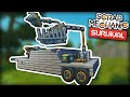 Upgrading the Rock Crusher with a Multi Function Robot Arm! (Scrap Mechanic Survival Ep.27)