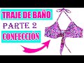 CÓMO COSER TOP DE TRAJES DE BAÑOS / BIKINI CON COPAS PARA CARNAVAL 2020 !! Parte (2/2) - MariG