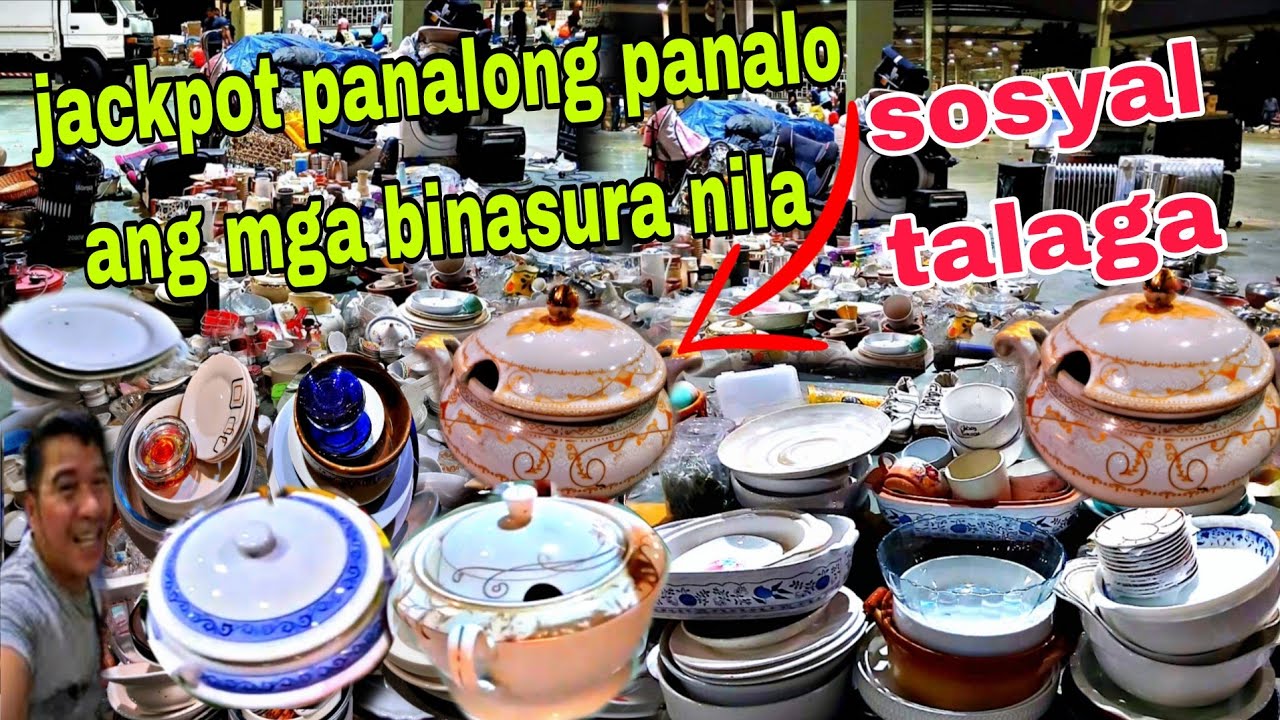 MEGA JACKPOT‼️PANALO TALAGA SA MGA BINASURA NILANG MGA GAMIT SOSYAL TALAGA / DUMPSTER DIVING
