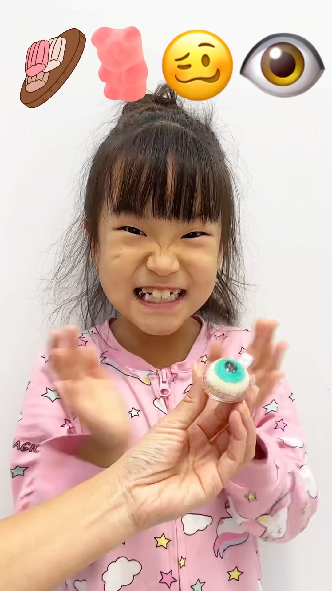 She ate the eye ?? LeoNata family #shorts