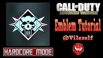 Advanced Warfare Emblem Tutorial: Hardcore Mode
