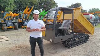 Harga alat langsir sawit dumper crawler kapasitas 3 ton