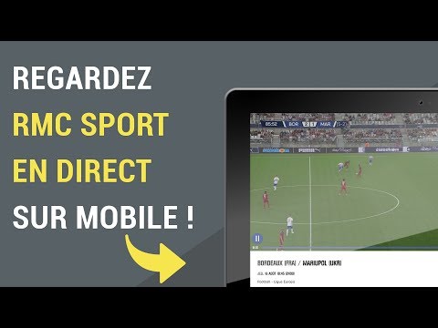 Comment regarder RMC Sport en direct sur mobile ?