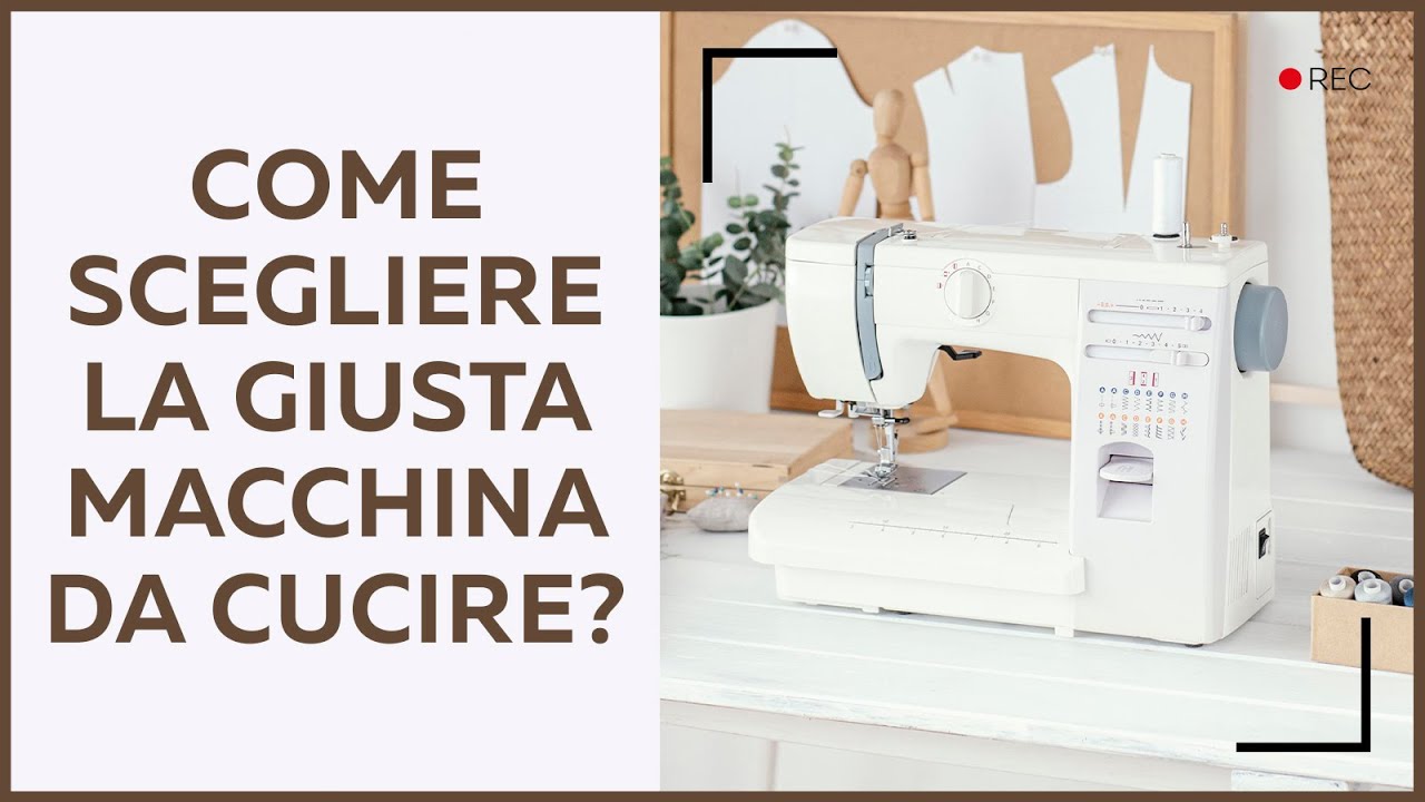 Come scegliere la macchina da cucire per l'uso domestico? Consigli di un  tecnico 