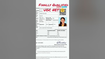 NTA Ugc net sociology results 2022-23 || finally Qualified 🥳 ....||