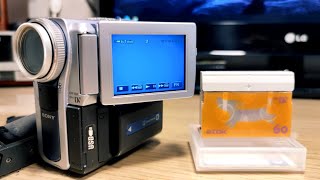 📹📼 Sony Handycam DCR-PC9E (2001) mini dv - YouTube