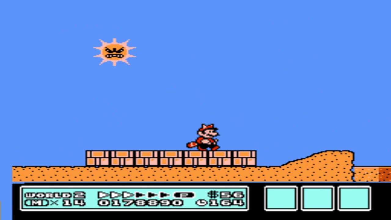 Super Mario 3 World 2 Sand Pit - YouTube