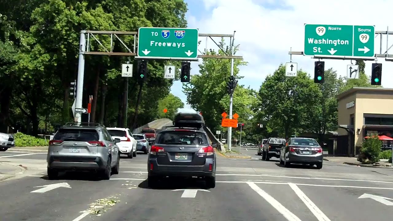 Interstate 105 - Oregon eastbound
