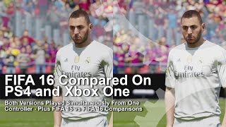 Fifa 16 Ps4 Vs Xbox One Graphics Comparison