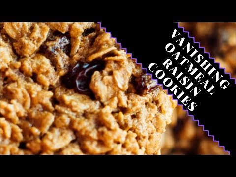 Vanishing Quaker Oatmeal Raisin Cookies!