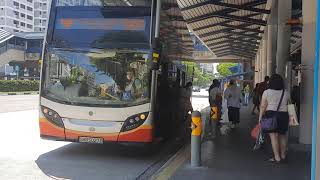 (TTS) Alexander Dennis Enviro500 (batch 1) (SMB5027B) on service 969 departing bus stop 46779