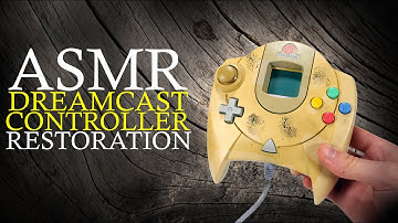 Unintentional ASMR Sega Dreamcast controller Restoration/No talking/ Relaxing/Tool Sounds/Repair