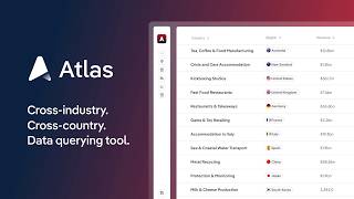 Introducing Atlas: IBISWorld's Cross-Industry, Cross-Country, Data Querying Tool.