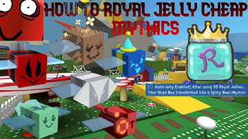 How To Royal Jelly Cheap Mythics (Bee Swarm Simulator)