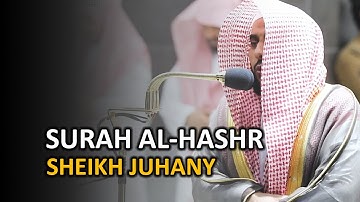 سوره حشر | ترجمه کامل سوره شیخ جوهانی به انگلیسی