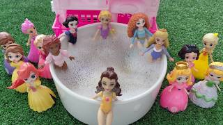 Disney Princess Doll Makeover ~ DIY Miniature Ideas for Barbie   Wig, Dress, Faceup, andMore! DIY