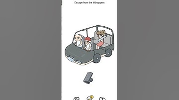 Brain Out Level No 02 Escape From The Kidnappers #walkthrough #solutions #viral #video #subscribe